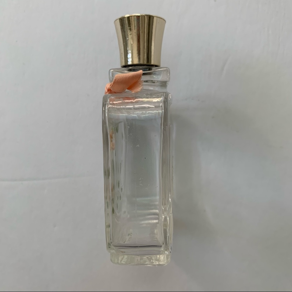 Hand painted peach flowers perfume bottle by Gale Blashka Guilt Reflections - Picture 5 of 12